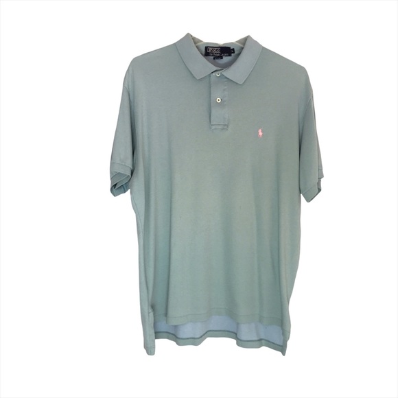 Polo Ralph Lauren Other - Vintage Polo by Ralph Lauren Blue Polo Shirt Made in USA